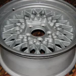 Alloy wheel, mesh-spoke design